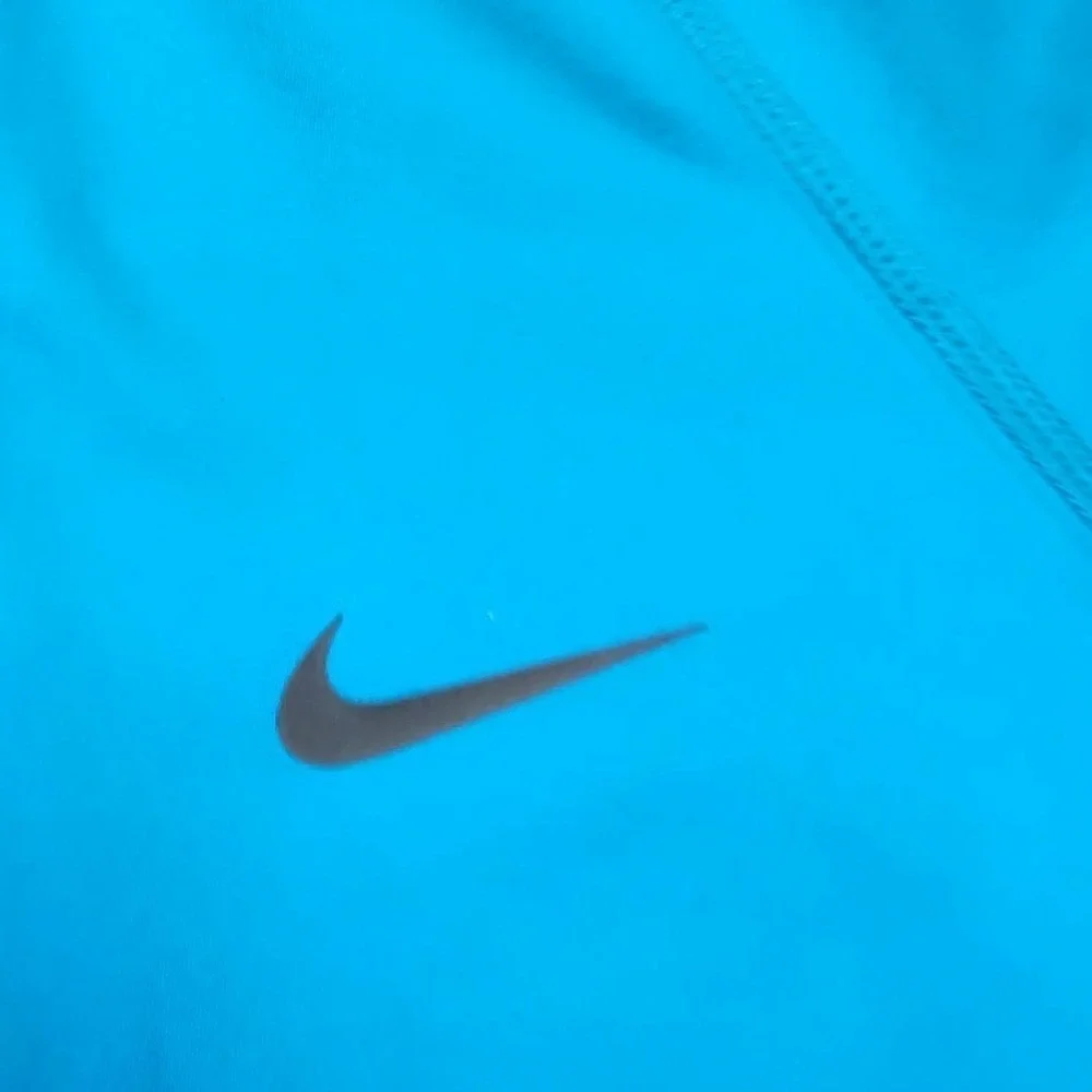 Nike Dri-FIT 1/4 Zip‎ Pullover Blue Womens Medium Running Training Top